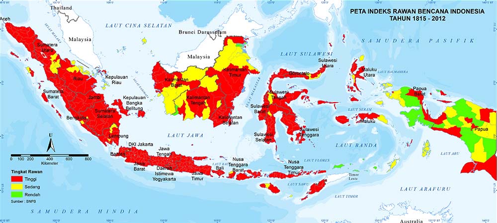 Ancaman Bencana Alam Akibat Ulah Manusia Dan Alam Masih Tinggi