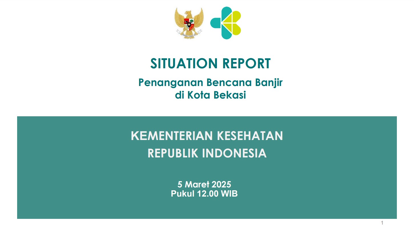 Situation Report Banjir Kota Bekasi Tanggal 05 Maret 2025