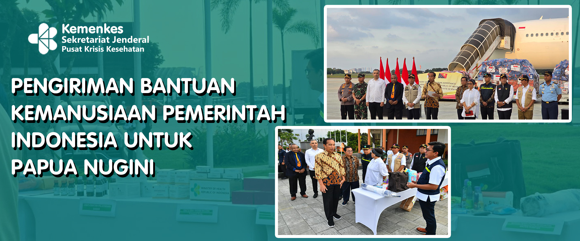 Pengiriman Bantuan Kemanusiaan Pemerintah Indonesia Untuk Papua Nugini