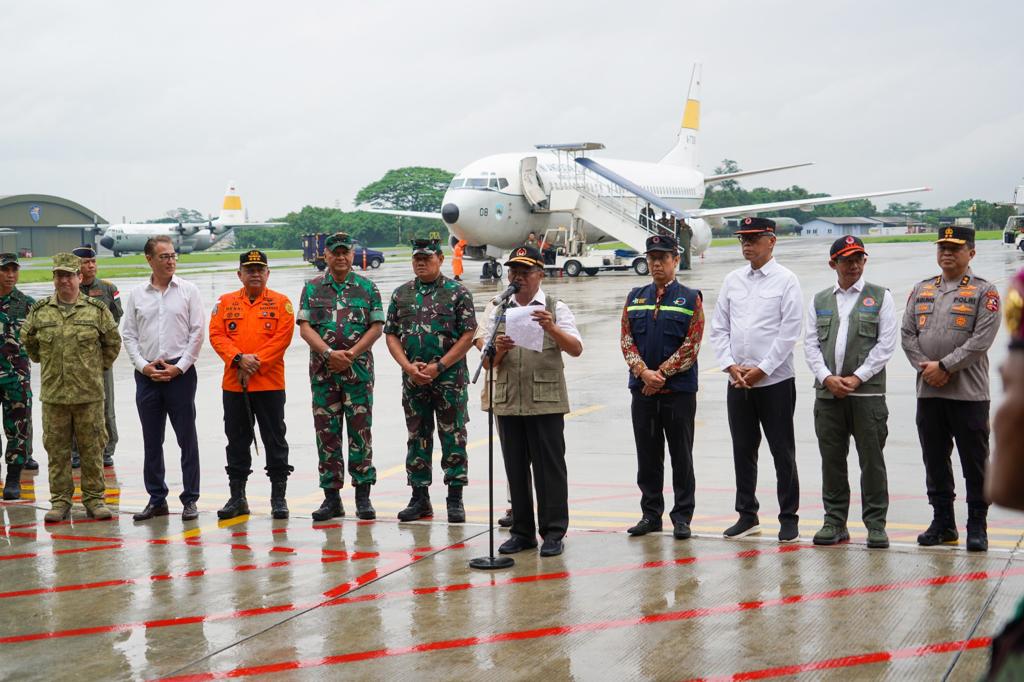 PELEPASAN EMERGENCY MEDICAL TEAM  BENCANA GEMPA BUMI TURKI 