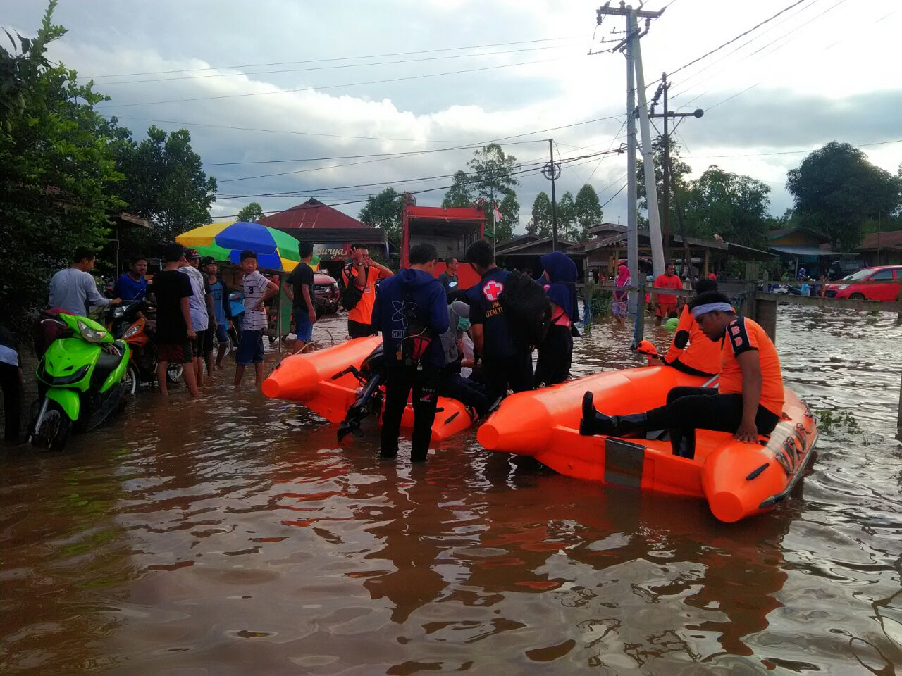 Banjir desa sepaso